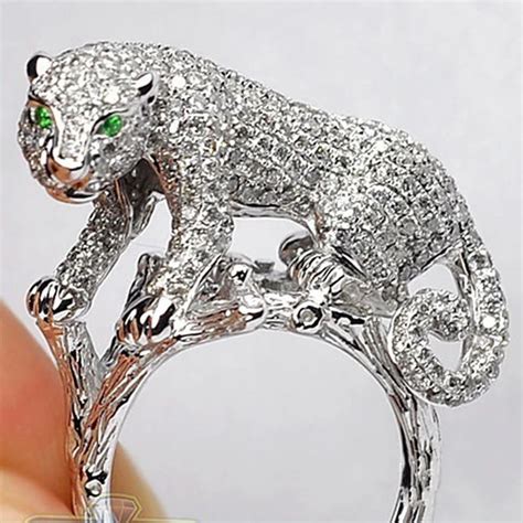 gucci leopard ring